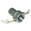 Cam & Groove Coupling, Type C 2-1/2″ Aluminum, Female Coupler x Hose Shank
