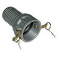 Cam & Groove Coupling, Type C 3″ Aluminum, Female Coupler x Hose Shank