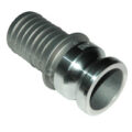 Cam & Groove Coupling, Type E 2″ Aluminum, Male Adapter x Hose Shank
