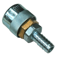 Coupler, 50 Series, 1/4" Body, 3/8" Std Barb