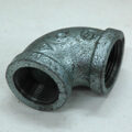 Elbow, 90 Degree, 3/4″ NPT, Galvanized Steel