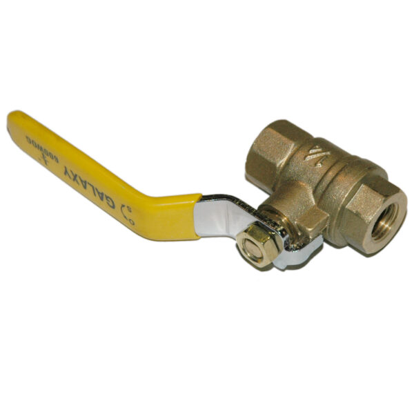 Ball Valve, 1/4", Female NPT, Econo Line, Full Port, Brass