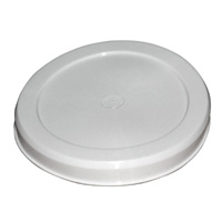 Cover Cap For Resin Bins, 4" OD, Plastic