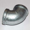 Elbow, 90 Degree, 1″ NPT, Galvanized Steel