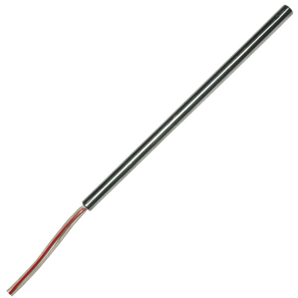 Cartridge Heater, 3/8" Dia x 8" Length, 240 Volt, 1000 Watt, Type J