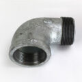 Elbow, Street, 90 Degree, 1-1/4″ NPT, Galvanized Steel.