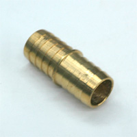 Hose Mender, 3/4" Inside Diameter Hose, Standard, Brass.
