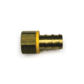 Hose Barb, 3/4″ Inside Diameter Push-On, 3/4″ Female NPT, Brass.