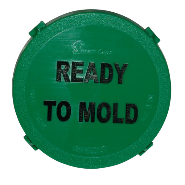 Smart Caps, Green, "Ready to Mold".