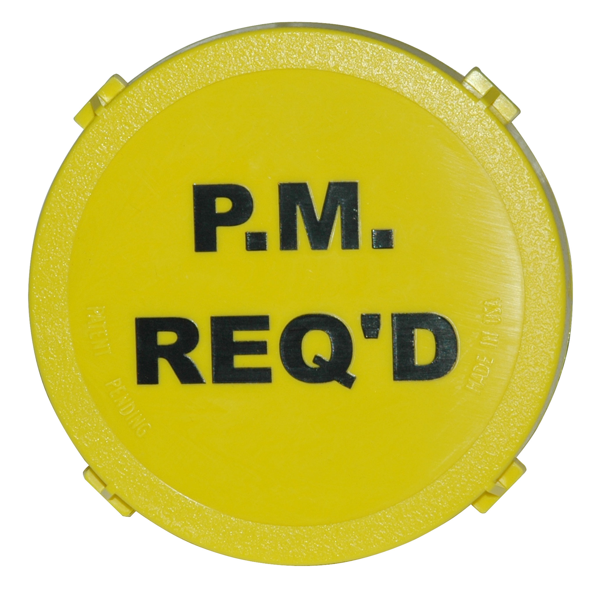 Smart Caps, Yellow, "P.M. Required". - Image 1