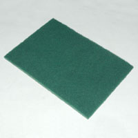 Cleaning Pad, 6" x 9", Green, General Clean