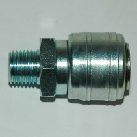 Coupler, 50 Series, 1/4" Body, 1/4 Male