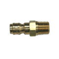 Plug, ST Series, 1/4″ Body, 1/4″-18 Male NPT Brass