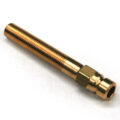 Plug, Water Extension, 200 Series, 1/4″ Passage, 2.5″ Length, 1/16″ NPT, Brass
