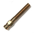 Plug, Water Extension, 200 Series, 1/4″ Passage, 2.5″ Length, 1/16″ NPT, Brass