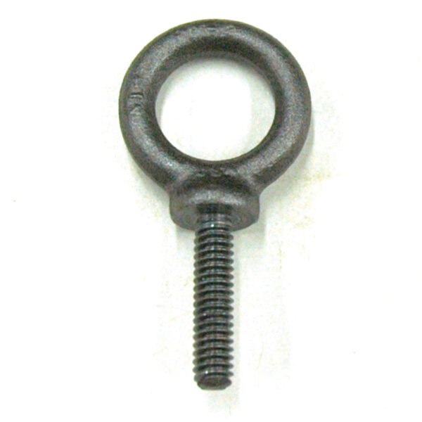 Eyebolt, 500 lb. Capacity, Standard, Shouldered, Forged Steel, 1/4"-20 Thread Size