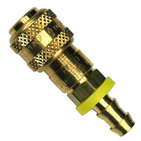 Coupler, 30 Series, 1/4" Body, 3/8" P-Barb