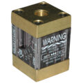 Flowmeter, 1/4″ NPT Inlet and Outlet, 2.5 gpm, Brass End Caps