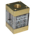 Flowmeter, 3/8″ NPT Inlet and Outlet, 8.0 gpm, Brass End Caps
