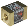 Flowmeter, 1/2″ NPT Inlet and Outlet, 8.0 gpm, Brass End Caps