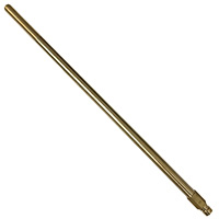 Plug, Water Extension, 200 Series, 1/4" Passage, 13" Length, 1/8" NPT, Brass