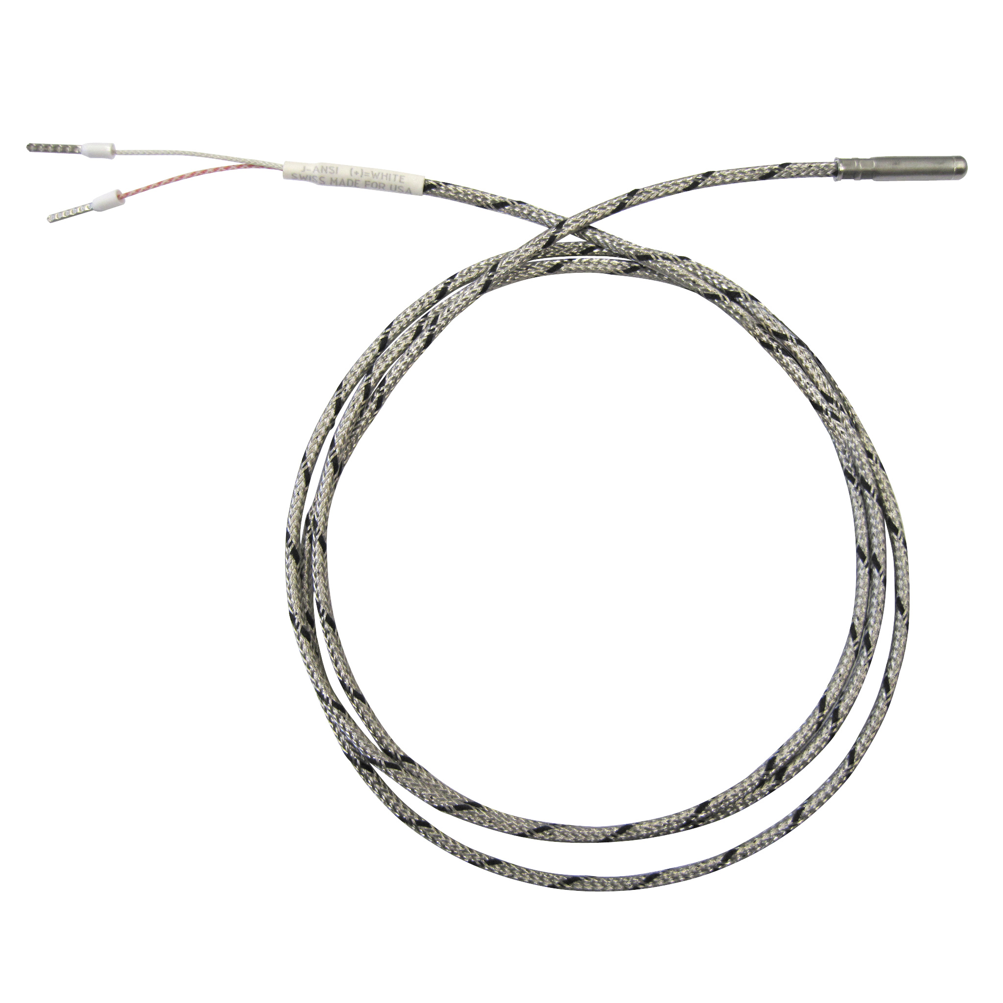 Thermocouple, Grounded, 3/16" Dia Tip, - Image 1