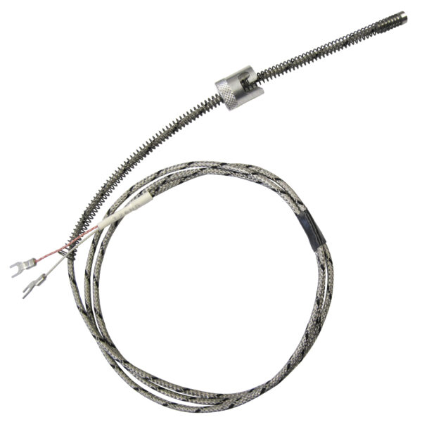 Thermocouple, Type J, Variable Depth Spring