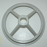 Filter Baffle Ring, 9" Diameter, Plastic, for Shini Loader Models SAL-3U & SAL-3UE