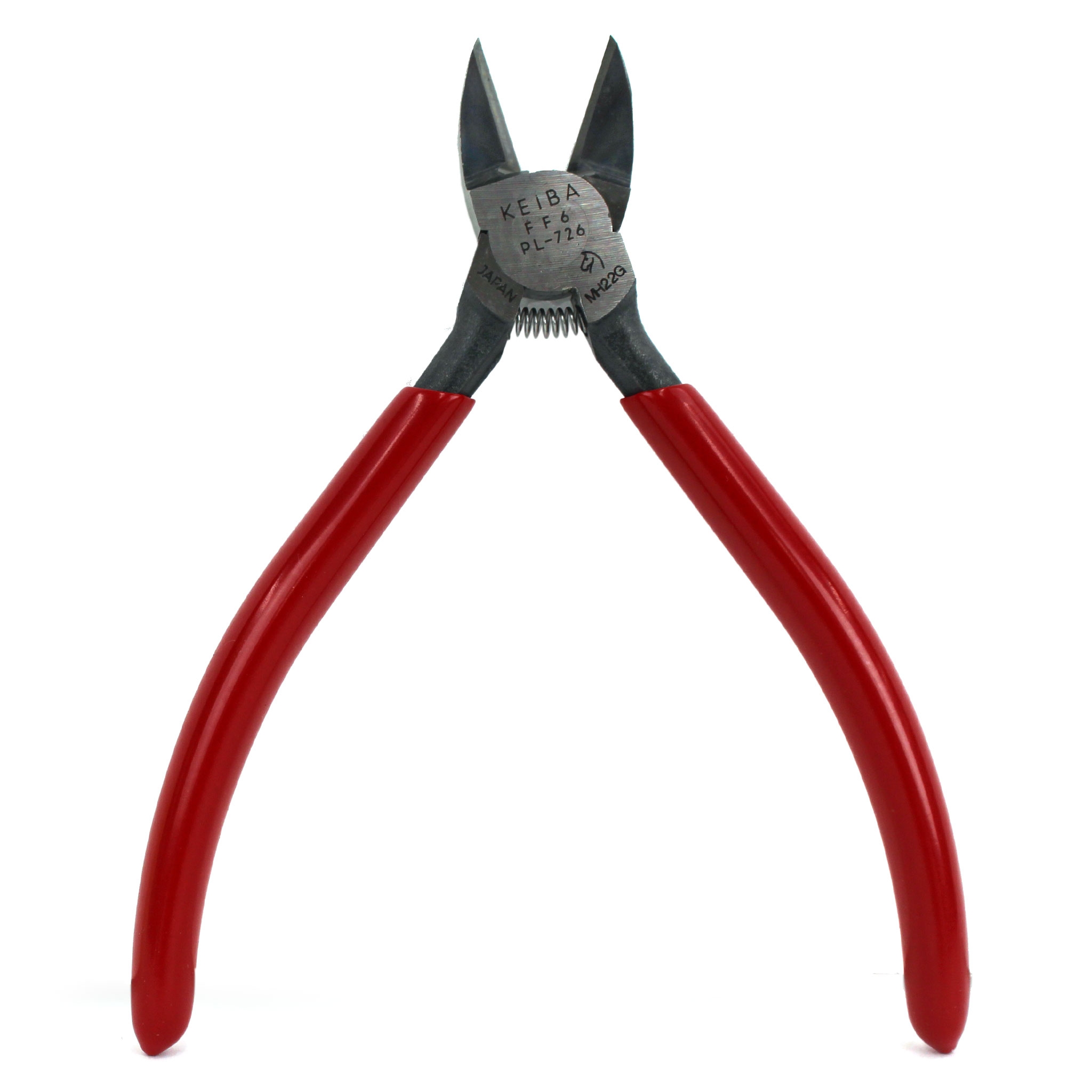 Gate Cutter, 6", Model FF6, Keiba PL-726, 15° Flat Back Blade, Slim Profile, Coil Spring - Image 1