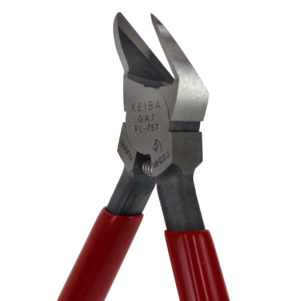 Gate Cutter, 6-1/2", Model GA7, Keiba PL-757, 45° Flat Back Blade, Slim Profile, Coil Spring