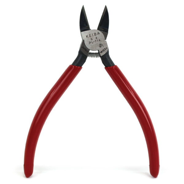 Gate Cutter, 6", Model S6, Keiba PL-716, 20° Rounded Back Blade, Slim Profile, Coil Spring